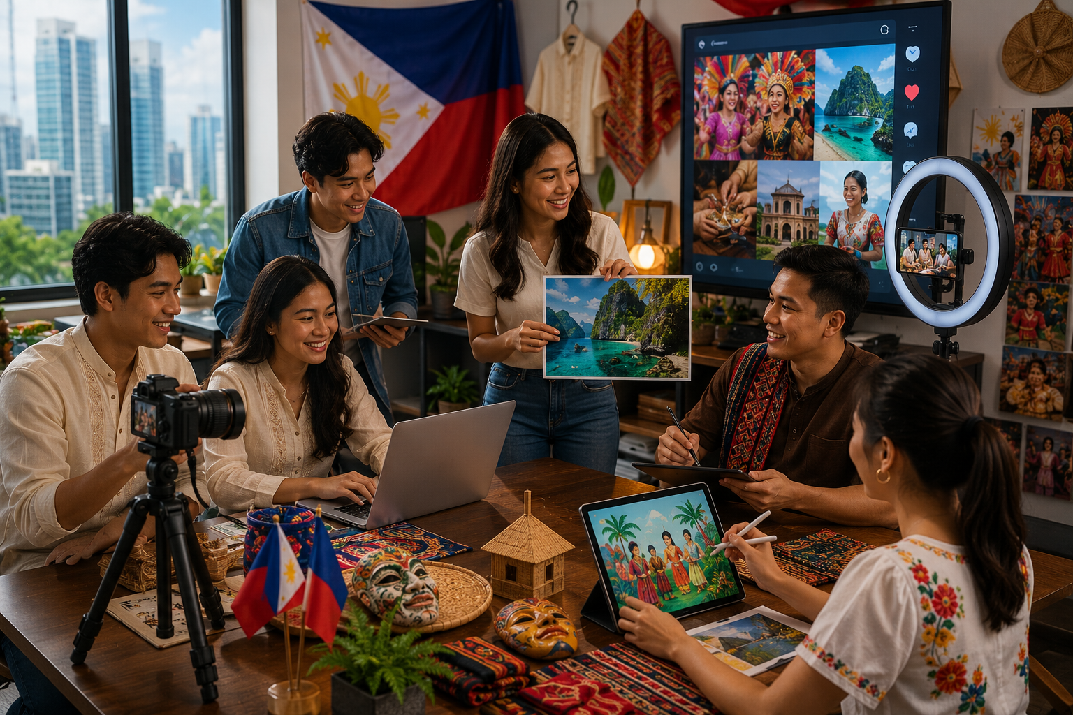 Overseas Filipino Youth Lead Digital Campaigns Promoting Philippine Culture